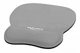 DELOCK Mousepad 12698 με στήριγμα καρπού, 245x206 mm, γκρι 12698
