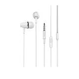 HOCO - M34 Stereo Wired Earphones Handsfree White