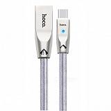 Hoco - Data Cable Type C 1,2m Silver