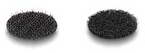 DELOCK αυτοκόλλητα τύπου Velcro 19088, στρόγγυλα, 20mm, μαύρο, 32 ζεύγη 19088