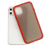 Samsung Galaxy S20 - Silicon Vennus Color Button Bumper case red