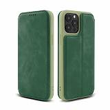 Apple iPhone 12 / 12 Pro - Θήκη Book Style Vintage Μαγνητική Πράσινη