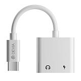 Devia - Smart series Adapter Type C to Type C DC3.5 White