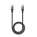Hoco - X50 Data Cable Type C to Type C PD 100W 5A 1m Black