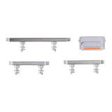 Apple iPhone 14 Pro / 14 Pro Max - Power, Volume, Mute & Side Buttons Set Silver Original