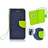 XIAOMI Redmi Note 12s - ΘΗΚΗ NETONE FANCY DIARY BOOK STYLE ΠΟΡΤΟΦΟΛΙ ΜΠΛΕ - LIME