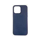 Apple iPhone 15 Pro - Silicon case matte blue
