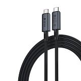 Devia - Cable Extreme EC641 PD Type C to Type C 4.0 1m 240W black 8K 60Hz