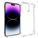 Apple iPhone 16 Pro - Antishock Silicon Case Transparent
