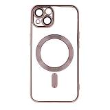 Apple iPhone 16 Pro - Color Chrome Magsafe case Rose Gold