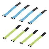 PROPLUS ιμάντες τύπου velcro 480052, 19x2cm, μπλε & πράσινο, 8τμχ 480052