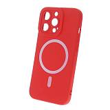 Apple iPhone 13 Pro - Silicon Magsafe Case 6,1 Red
