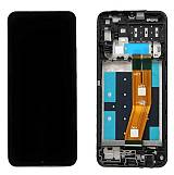 Samsung A145P/A145R Galaxy A14 4G - LCD Touch Black with Frame (Yellow Flex) OEM