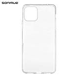 Θήκη Σιλικόνης Sonique Crystal Clear Apple (Big Hole) iPhone 12 / iPhone 12 Pro Διάφανο