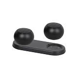 Ηχεία Bluetooth Sonique Mini TWS Double Luxury Beat Μαύρο