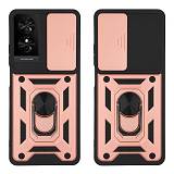 Θήκη Ring Armor CamPro Sonique TCL 50 SE / TCL 40 NxtPaper 4G Ροζ Χρυσό