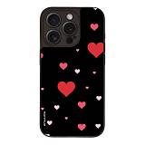 Θήκη Sonique Heart Series για Apple iPhone 15 Pro Μαύρο