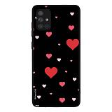 Θήκη Sonique Heart Series για Samsung Galaxy A71 Μαύρο