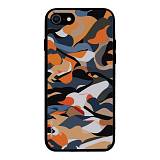 Θήκη Sonique Camouflage Army Series για Apple iPhone 7 / iPhone 8 / iPhone SE 2020 / iPhone SE 2022 Πορτοκαλί