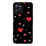 Θήκη Sonique Heart Series για Realme C35 Μαύρο