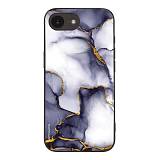 Θήκη Sonique Marble Series για Apple iPhone 16e Μωβ Γκρι