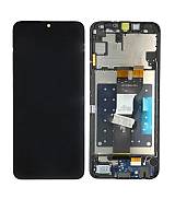 Samsung A057F Galaxy A05s - LCD Touch Black with Frame + Sup Board Original GH83-10391A Service Pack