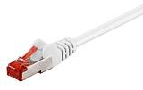 GOOBAY καλώδιο δικτύου 95587, CAT 6 S/FTP, copper, 250MHz, 1.5m, λευκό 95587