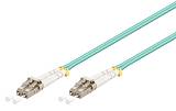 GOOBAY καλώδιο οπτικής ίνας LC-UPC 95751, Multimode OM3, 1m, τιρκουάζ 95751