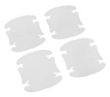 Προστατευτικές μεμβράνες για χειρολαβές πόρτας αυτοκινήτου AG556, αυτοκόλλητες, 4τμχ AG556