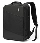 ARCTIC HUNTER τσάντα πλάτης B00345 με θήκη laptop 15.6", USB, 19-32L, μαύρη B00345-BK
