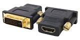 POWERTECH αντάπτορας DVI-I αρσενικό σε HDMI θηλυκό CAB-H056, μαύρος CAB-H056