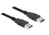 POWERTECH καλώδιο USB CAB-U106, 5 Gbps, 1.5m, μαύρο CAB-U106
