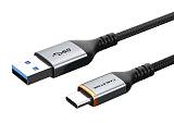 CABLETIME καλώδιο USB-C σε USB CT-AMCMG1, 3A, 5Gbps, 1m, μαύρο CT-AMCMG1-AG1