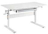 BRATECK παιδικό γραφείο E603, ρυθμιζόμενο, 100x60x54~76cm, λευκό E603