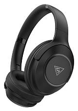 DOQAUS headphones FOCUS 5, ασύρματα & ενσύρματα, Φ40mm, 1000mAh, μαύρα FOCUS5-BK