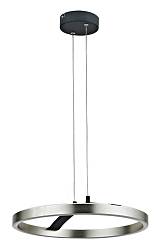 POWERTECH LED φωτιστικό οροφής HLL-0202, 29W, 4000K, Φ38x120cm, ασημί/μαύρο HLL-0202