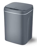 HOME USE κάδος απορριμμάτων HUH-0190 με φωτοκύτταρο, 14lt, γκρι HUH-0190