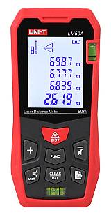 UNI-T laser μετρητής απόστασης LM50A, m/ft/in, 50m LM50A