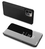 POWERTECH θήκη Clear View MOB-1663 για iPhone 13 Pro Max, μαύρη MOB-1663