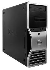 DELL PC Precision T5400 Tower, Refurbished Grade A Repainted, E5440, 4GB, 320GB, ATI FireGL V3600, DVD, FreeDOS PCM-2178-SQR