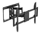 POWERTECH επιτοίχια βάση τηλεόρασης PT-1423, 37-90", 75kg, heavy duty, full motion PT-1423