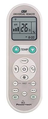 POWERTECH Χειριστήριο κλιματιστικού PT-835, universal 1000 σε 1 PT-835