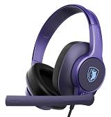 SADES gaming headset UPOWER, 3.5mm σύνδεση, 40mm, μωβ SA-703-PR