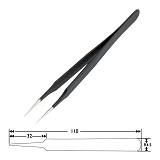 SPROTEK ESD αντιστατική τσιμπίδα ST-T510, 110mm, ίσια, λεπτή ST-T510