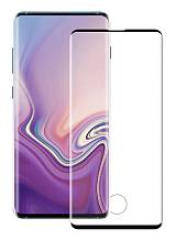 POWERTECH Tempered Glass 3D, half glue, curved, Samsung S10 Plus, μαύρο TGC-0275