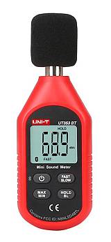 UNI-T ψηφιακό ντεσιμπελόμετρο UT353BT, 30-130dB, Bluetooth UT353BT