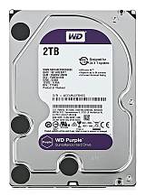 WD σκληρός δίσκος 3.5" Purple Surveillance 2TB, 256MB, 5400RPM, SATA III WD23PURZ