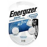 Energizer Ultimate Lithium Μπαταρίες Ρολογιών CR2025 3V 2τμχ (27108209) (ENE27108209)