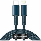 Baseus High Density Braided Cable Type-C to Lightning PD  20W  2m blue (CATLGD-A03) (BASCATLGD-A03)