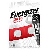 Energizer mini lithium battery 2pcs CR2016 (ENE110)